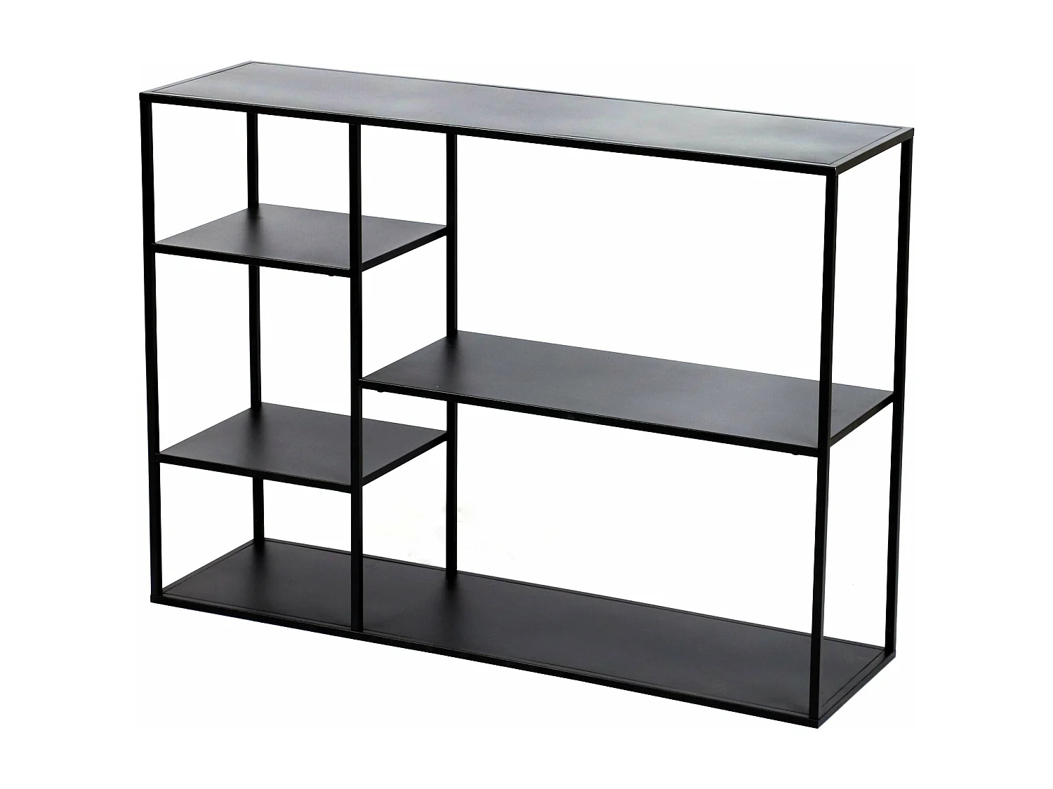 Étagère autoportante 120 x métal argentée 120 x 35 x 87.5 cm 03_0006952