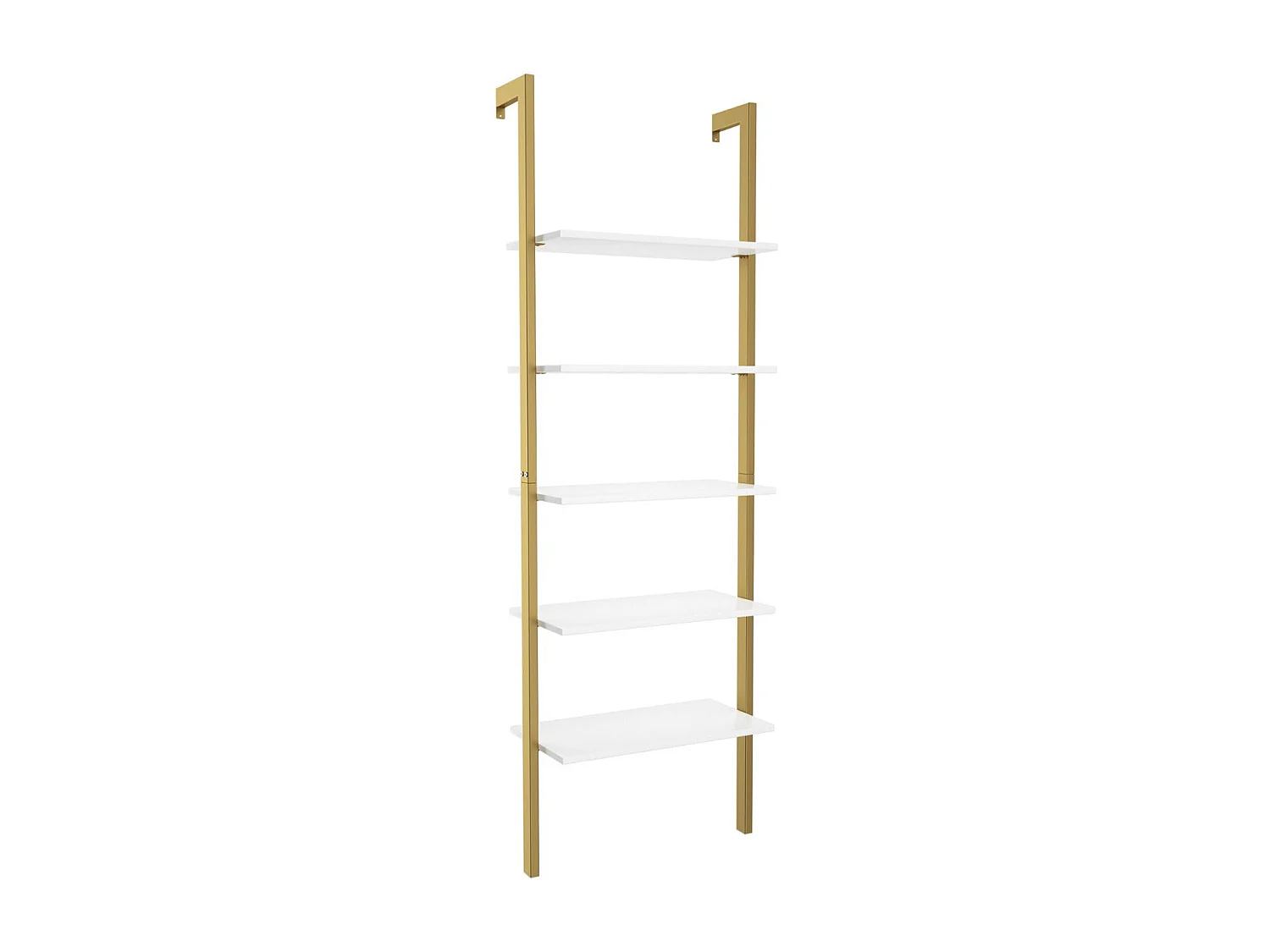 Etagère echelle en MDF effet bois blanche 61 x 30 x 183 cm 20_0005804