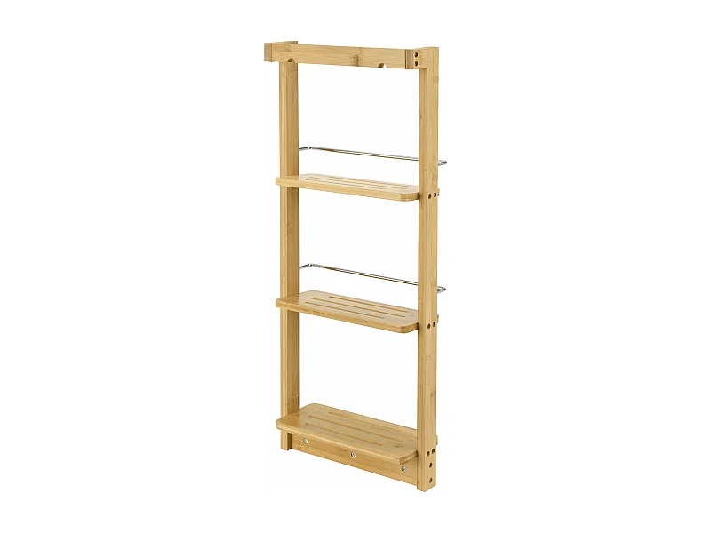 Estante de baño 29 x 10 x 70 cm bambú 03_0007024