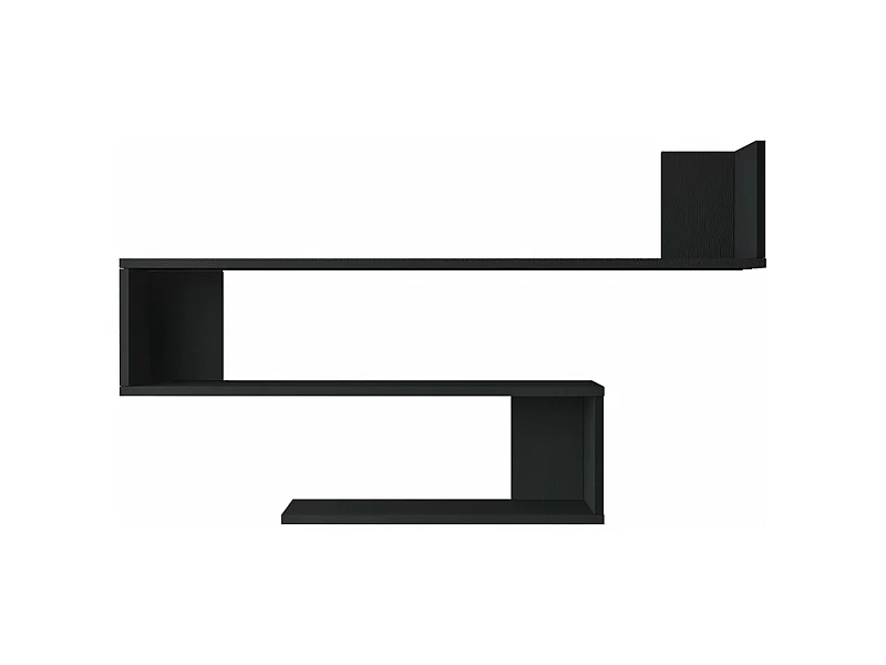 Estante de pared de 3 niveles 715 x 120 x 145 cm negro 03_0007043