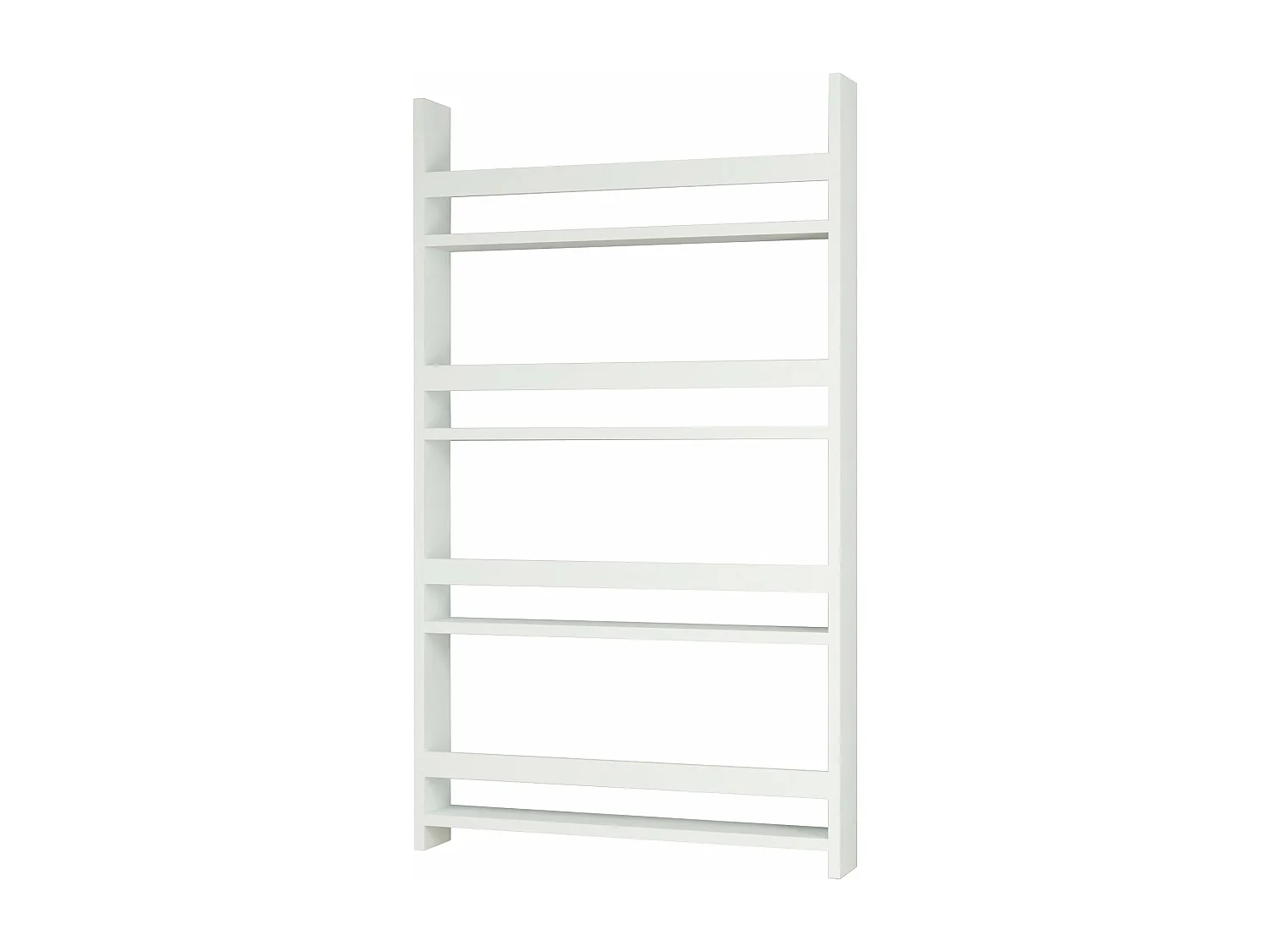 Mensola da parete a 4 livelli 120 x 74 x 10 cm bianco 03_0007051