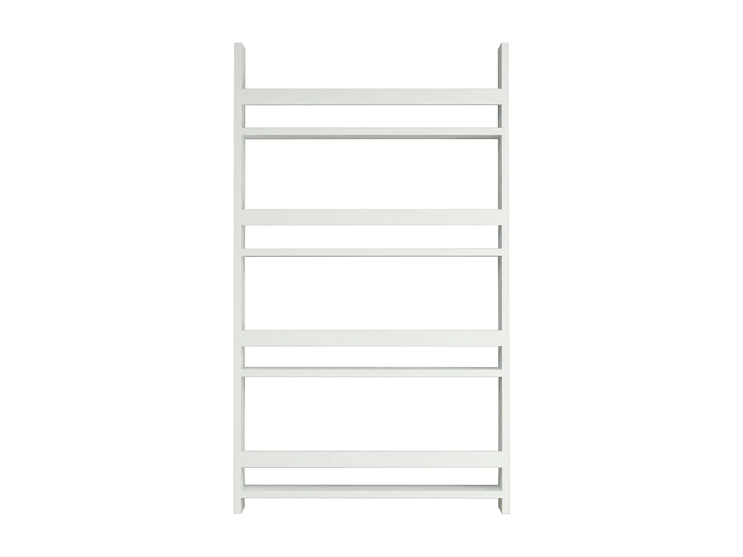 Mensola da parete a 4 livelli 120 x 74 x 10 cm bianco 03_0007051