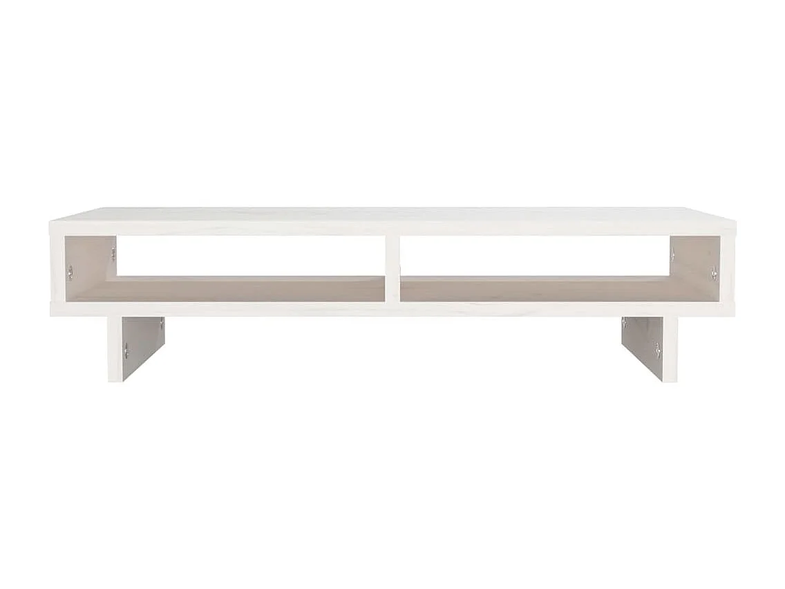 Support de moniteur 60 bois blanche 60 x 27 x 14 cm 02_0021139