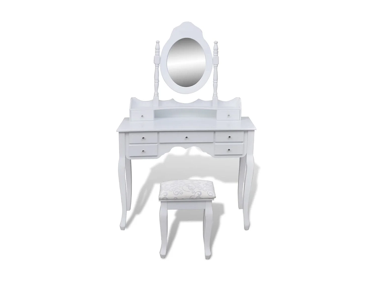 Coiffeuse 93 x 39 blanche 93 x 39 x 74.5 cm 02_0021269