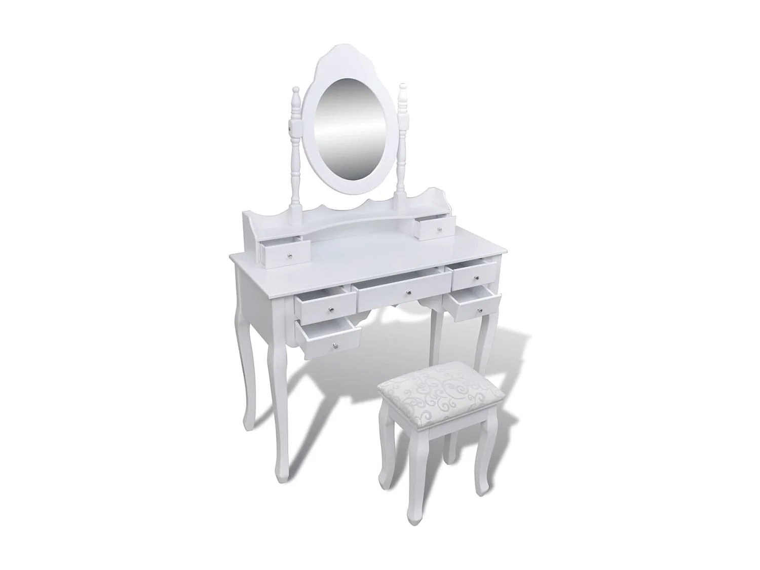 Coiffeuse 93 x 39 blanche 93 x 39 x 74.5 cm 02_0021269