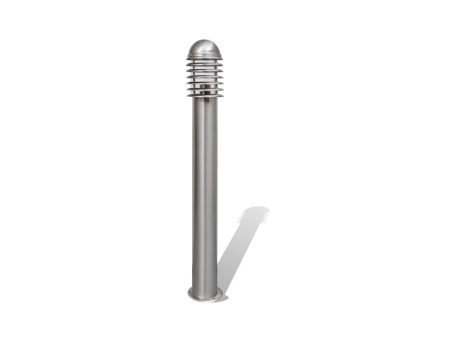 Paletto da giardino per esterno in acciaio inox 60 watt luminoso decoro 2402053