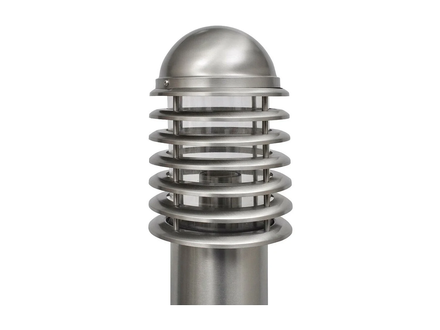 Poste de amarração para jardim externo em aço inoxidável com decoração de iluminação de 60 watts 2402053