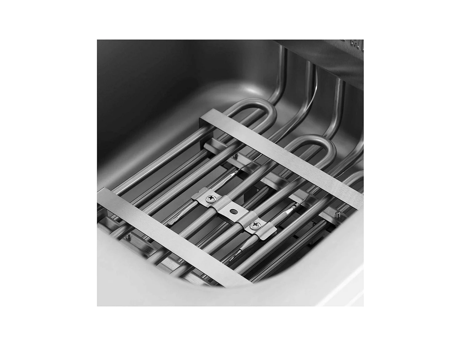 Friteuse électrique 13 litres argenté 52 x 36 x 92 cm 14_0003985