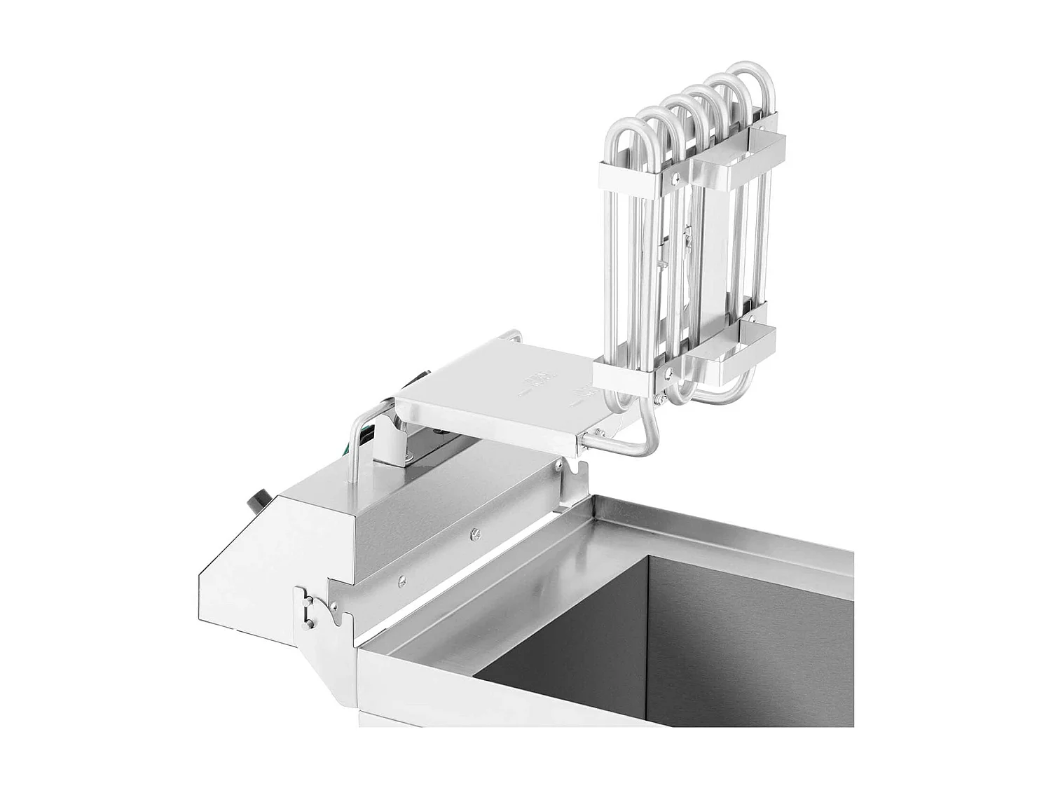 Friteuse électrique 9 litres argenté 35 x 50 x 35 cm 14_0003988