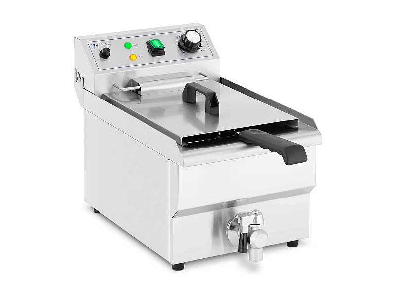 Friteuse électrique 9 litres argenté 35 x 50 x 35 cm 14_0003988