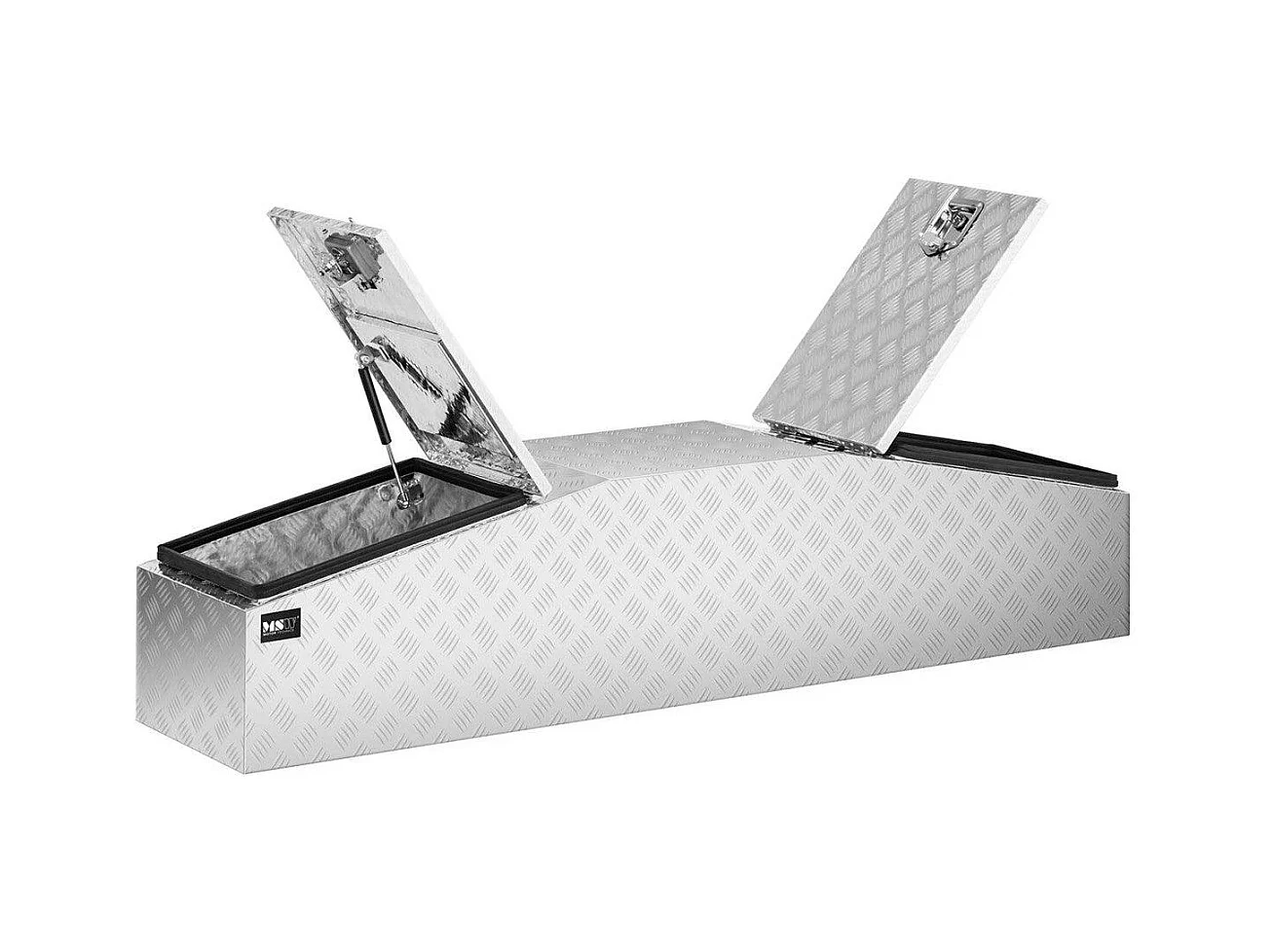 Coffre de rangement aluminium aluminium 177 x 40 x 40 cm 14_0001073