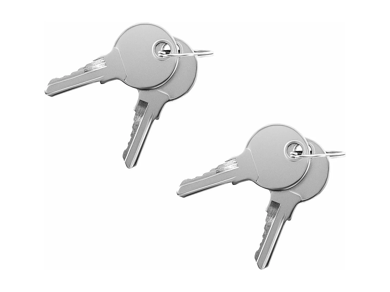 Caja de almacenamiento de aluminio 177 x 40 x 40 cm 280 litros con cerradura 14_0001073