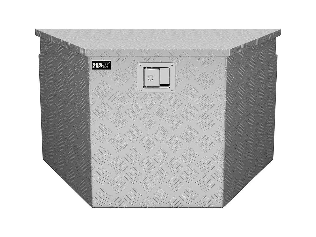 Caixa de armazenamento 82 x 48 x 46 cm 150 litros alumínio 14_0001077