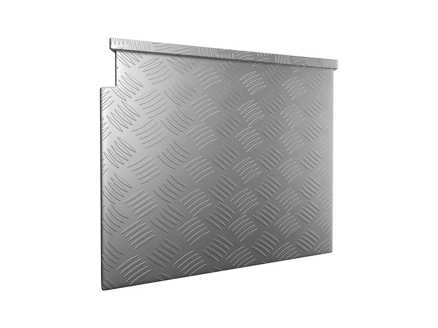 Box portaoggetti 82 x 48 x 46 cm 150 litri alluminio 14_0001077