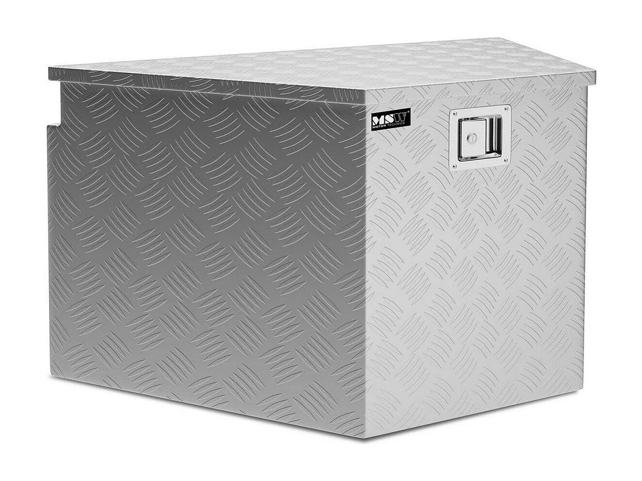 Box portaoggetti 82 x 48 x 46 cm 150 litri alluminio 14_0001077