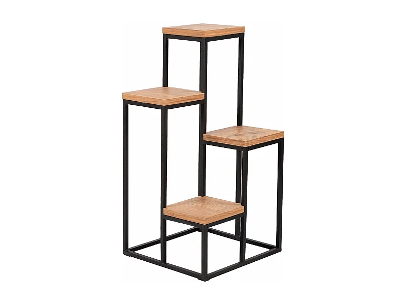 Étagère à plantes 4 bois marron 34 x 34 x 67 cm 03_0007709