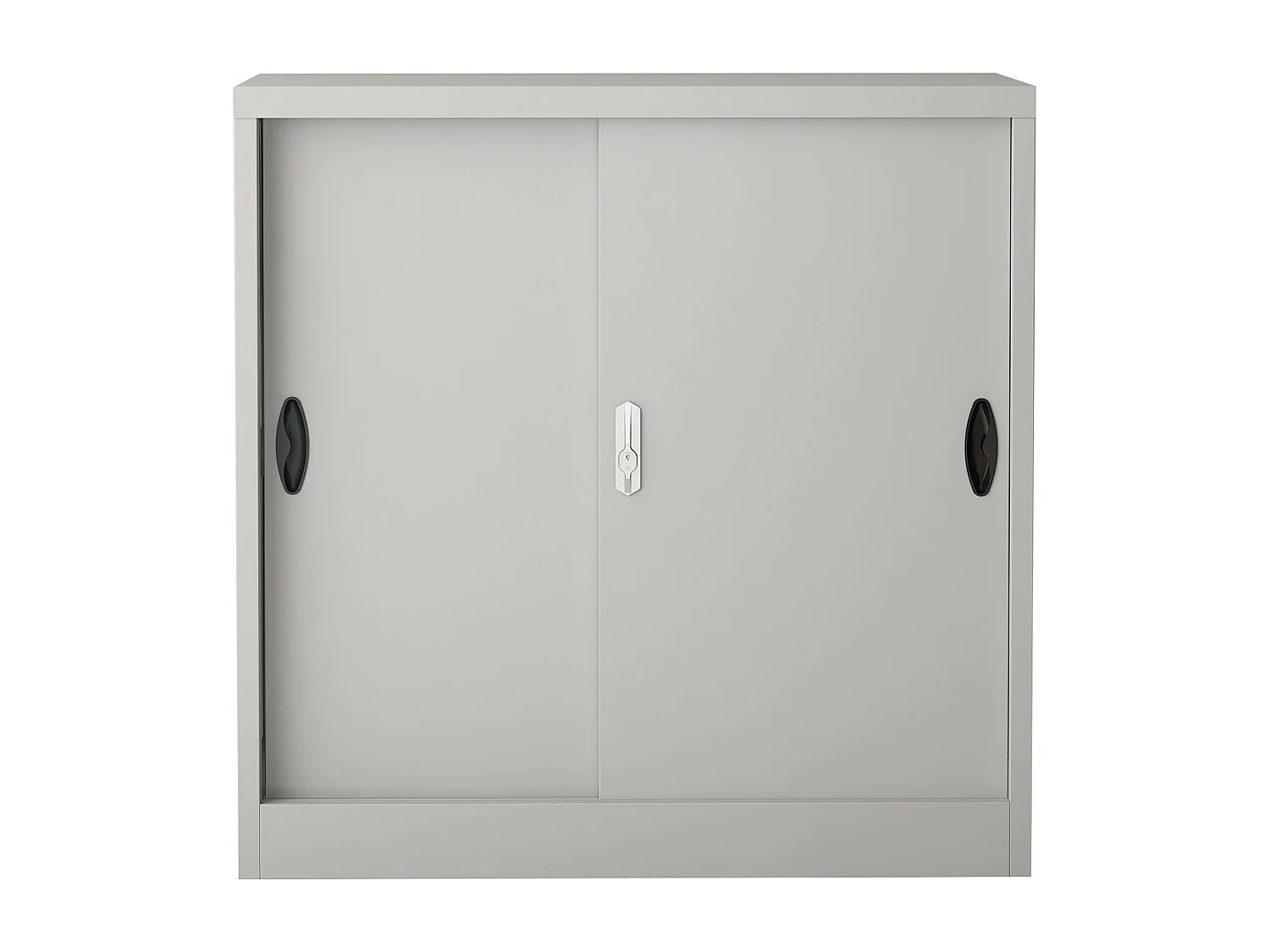 Casier de bureau armoire grise 90 x 40 x 90 cm 03_0008814