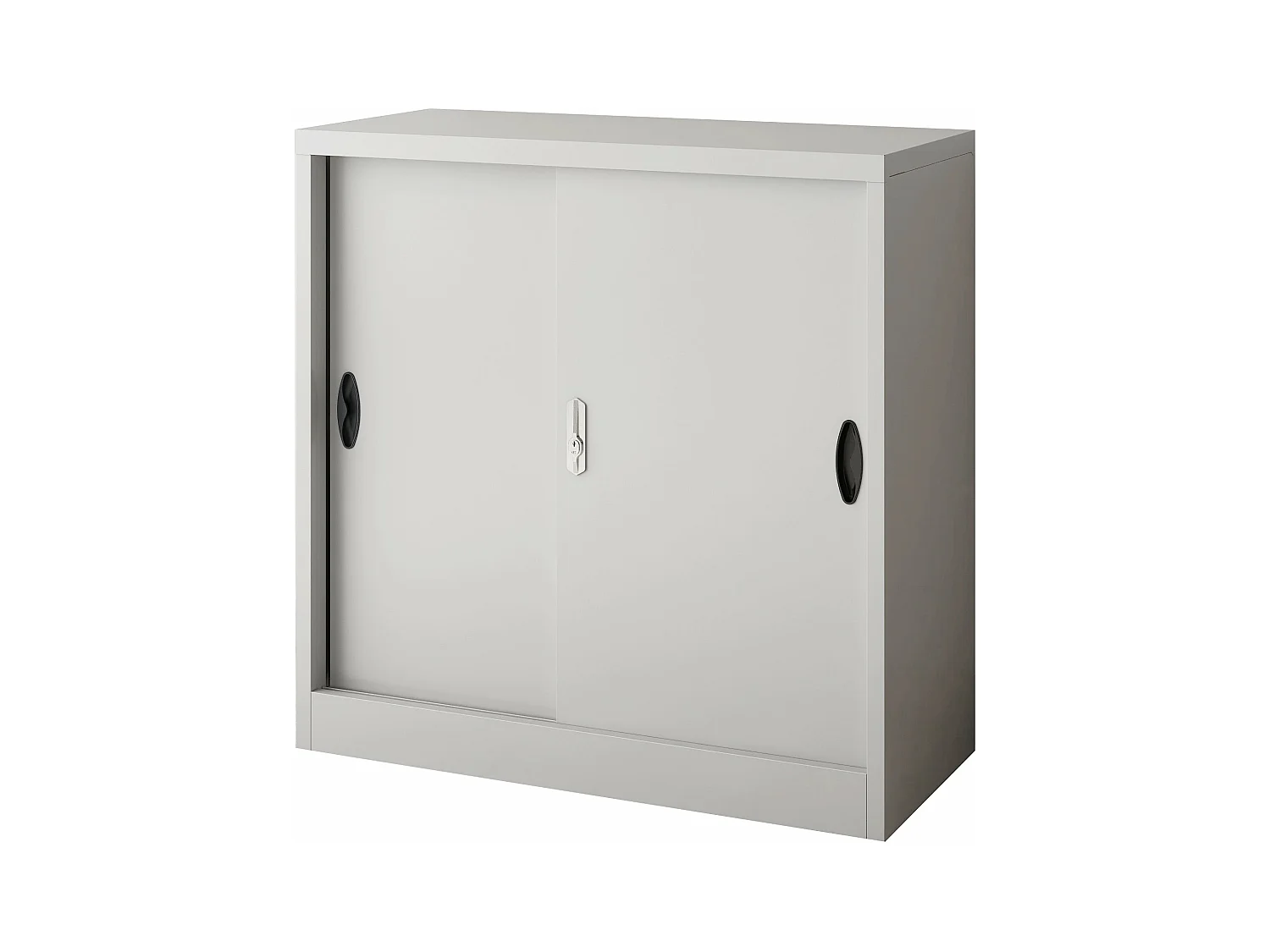 Mobile spogliatoio ufficio contenitore per ufficio laboratorio camera da letto ufficio acciaio acciaio laccato rieti 90 x 40 x 90 cm grigio chiaro 03_0008814