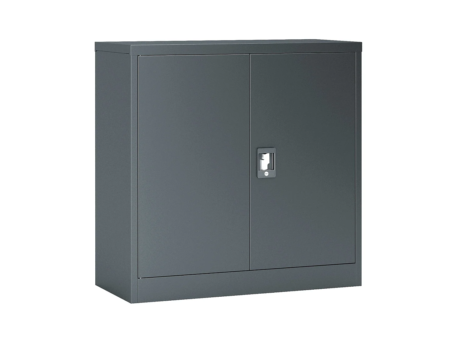 Armoire de bureau casier grise 90 x 40 x 90 cm 03_0006322