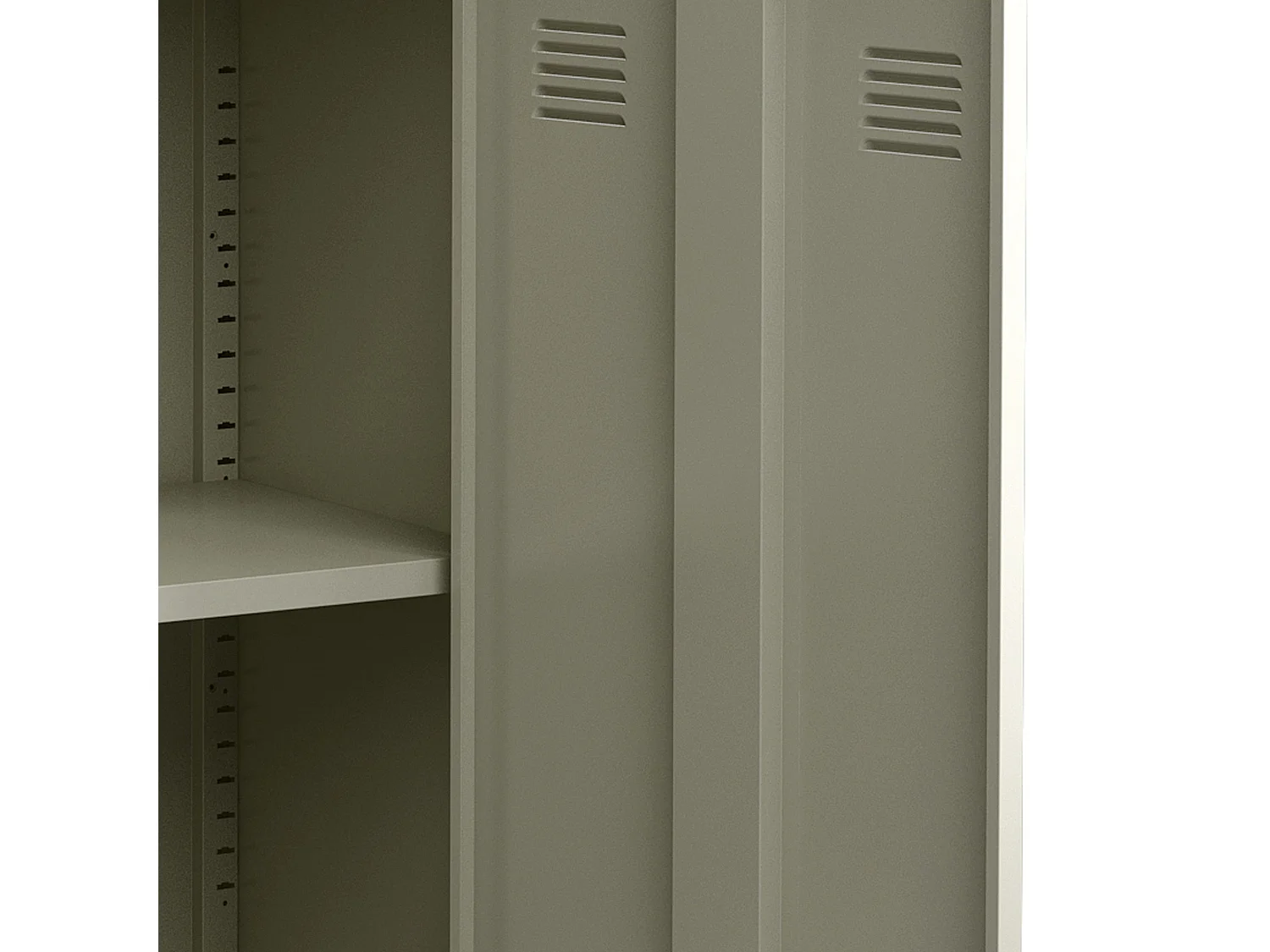 Casier de bureau armoire argentée 80 x 33 x 90 cm 03_0006337