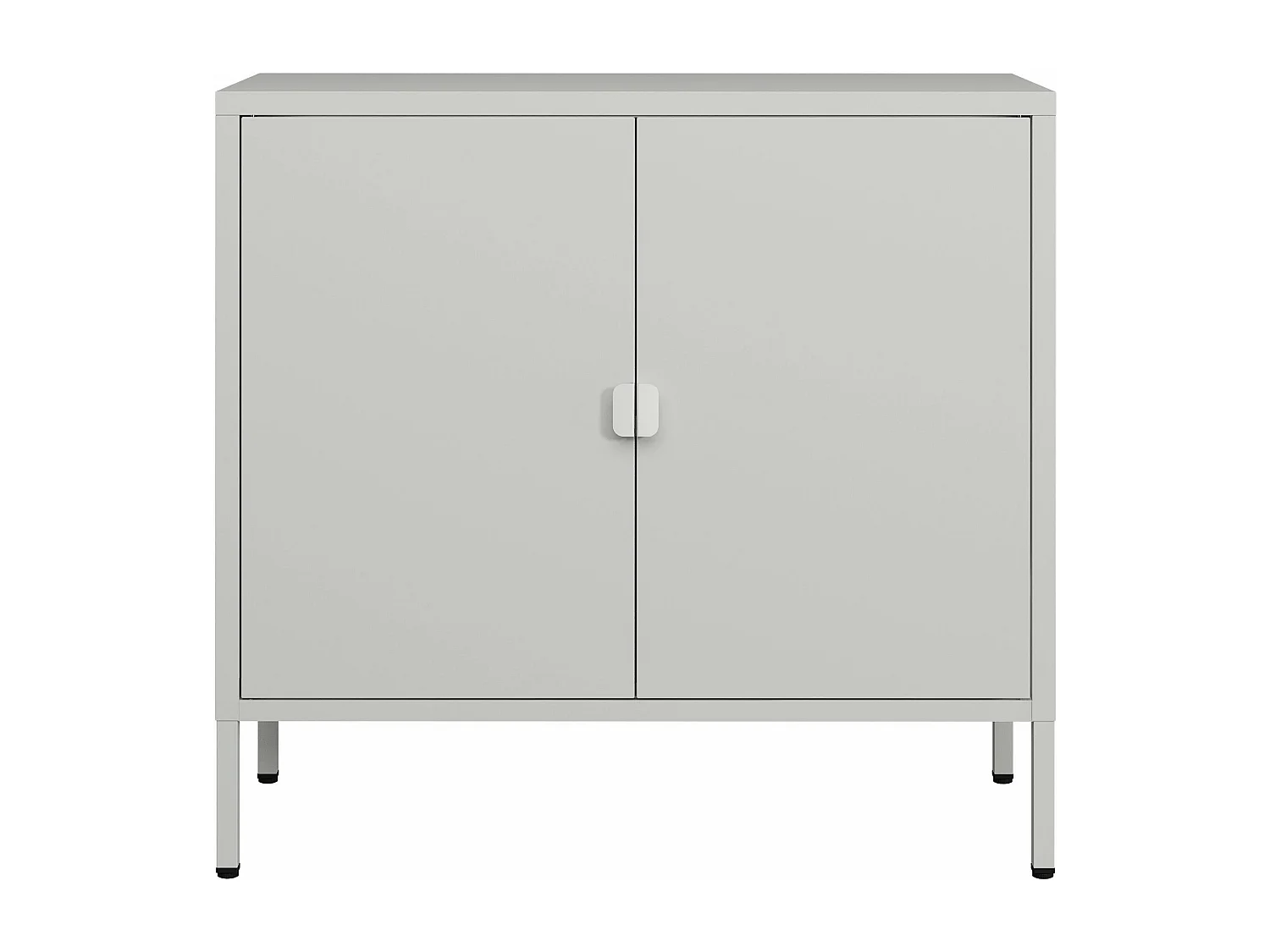 Armoire de bureau casier grise 80 x 40 x 75 cm 03_0006320