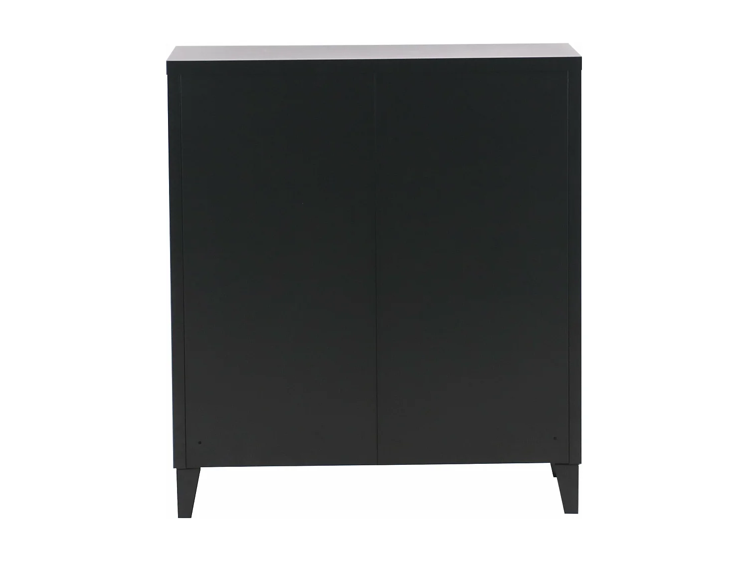 Armário de escritório armário de armazenamento para escritório oficina quarto metal escritório aço com 2 portas 90 x 80 x 33 cm preto fosco 03_0006341