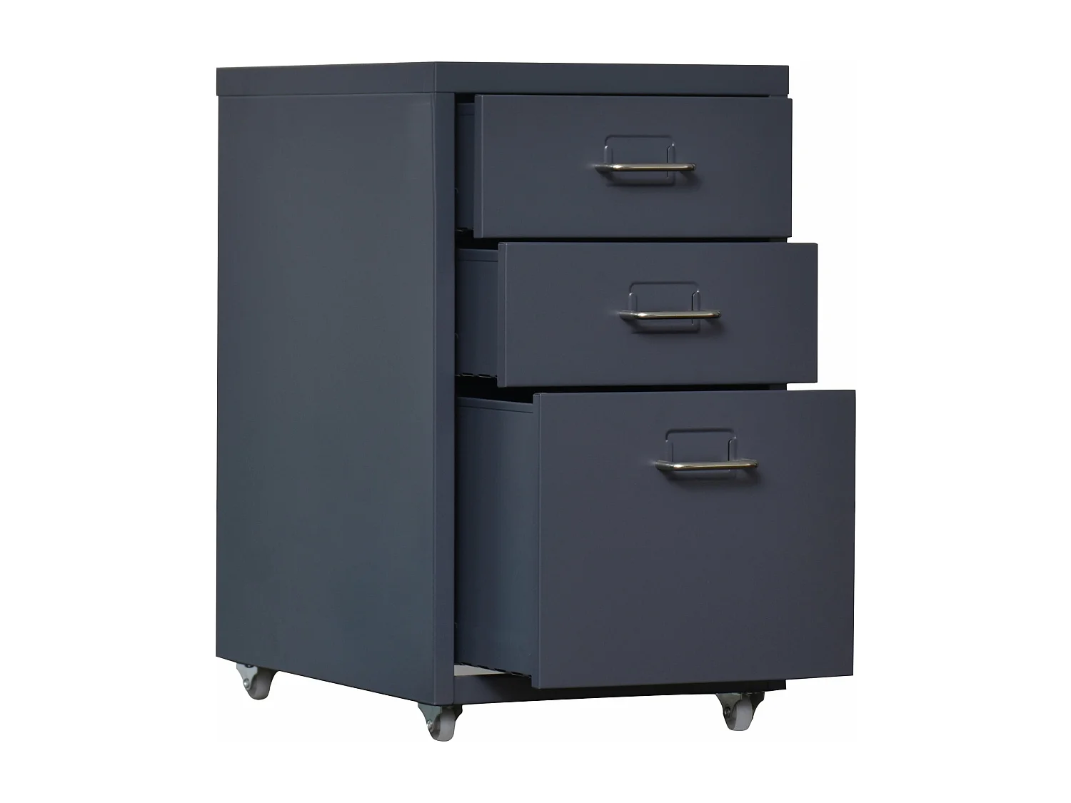 Caisson de bureau meuble grise 28 x 41 x 48 cm 03_0006332