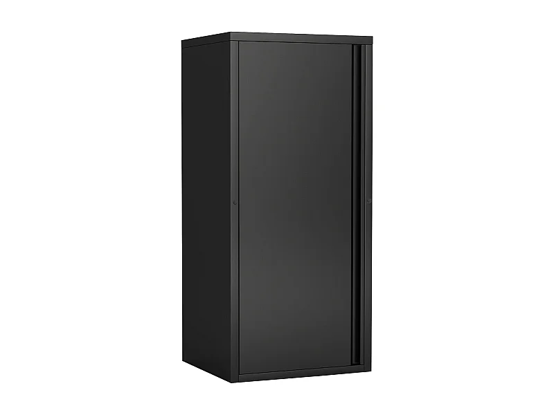 Armário de metal 88 x 40 x 35 cm aço preto 03_0006357