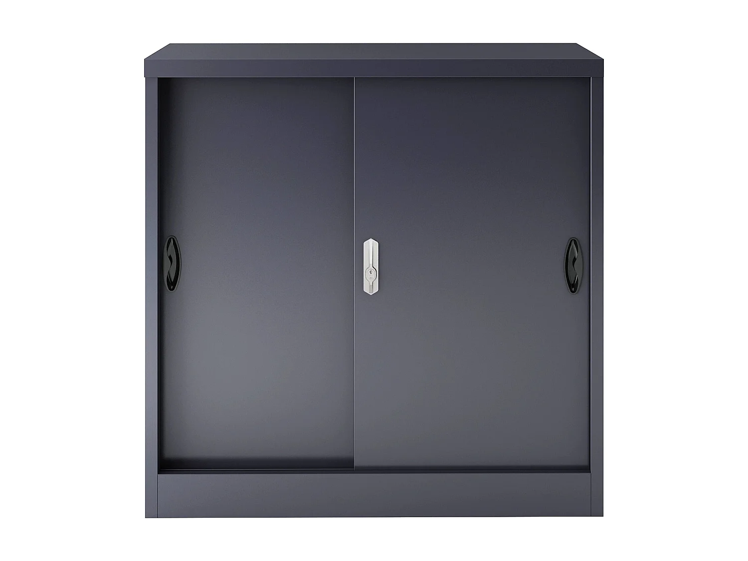 Casier de bureau armoire grise 90 x 40 x 90 cm 03_0006344