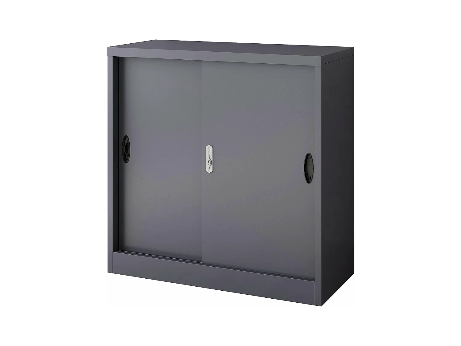 Mobile spogliatoio ufficio contenitore per ufficio officina camera da letto ufficio acciaio acciaio laccato rieti 90 x 40 x 90 cm grigio scuro 03_0006344