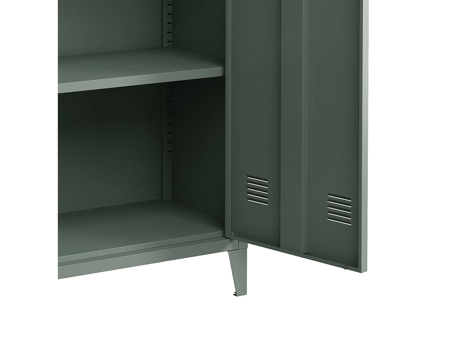 Casier de bureau armoire grise 80 x 33 x 90 cm 03_0006338