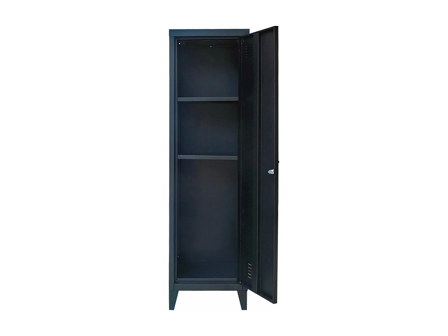 Armoire à casier métallique métal argentée 38 x 38 x 137 cm 03_0006361