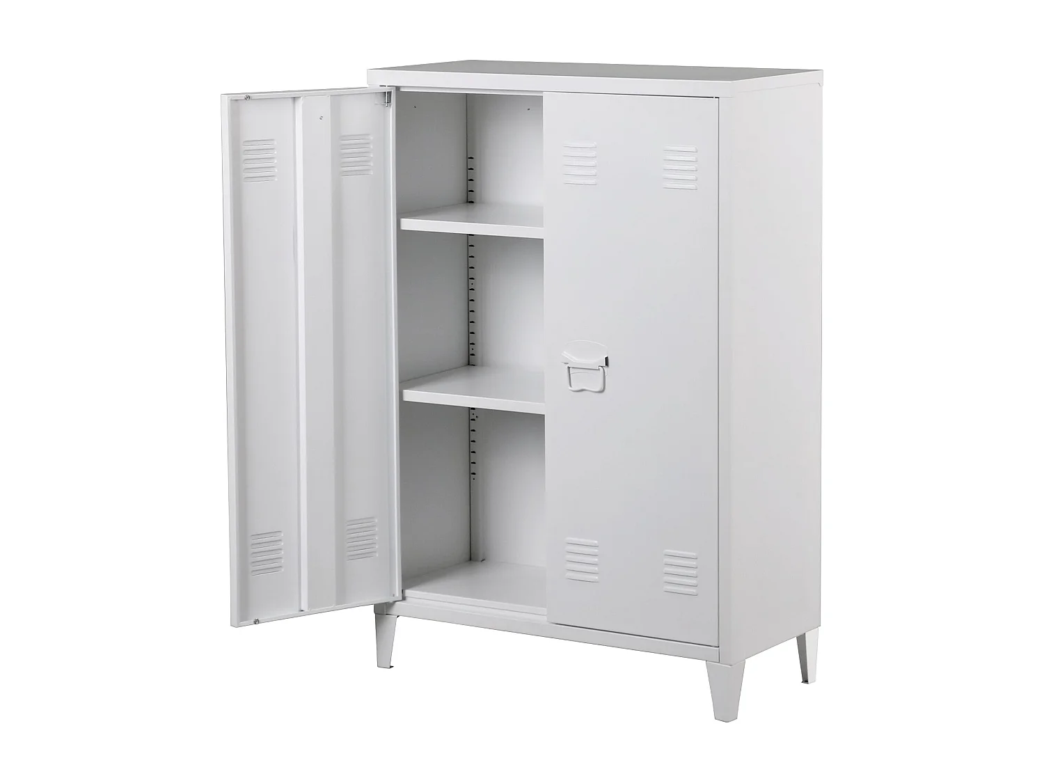 Casier de bureau armoire blanche 75 x 33 x 110 cm 03_0006334