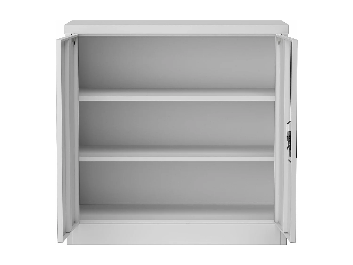 Armoire de bureau casier grise 90 x 40 x 90 cm 03_0006321