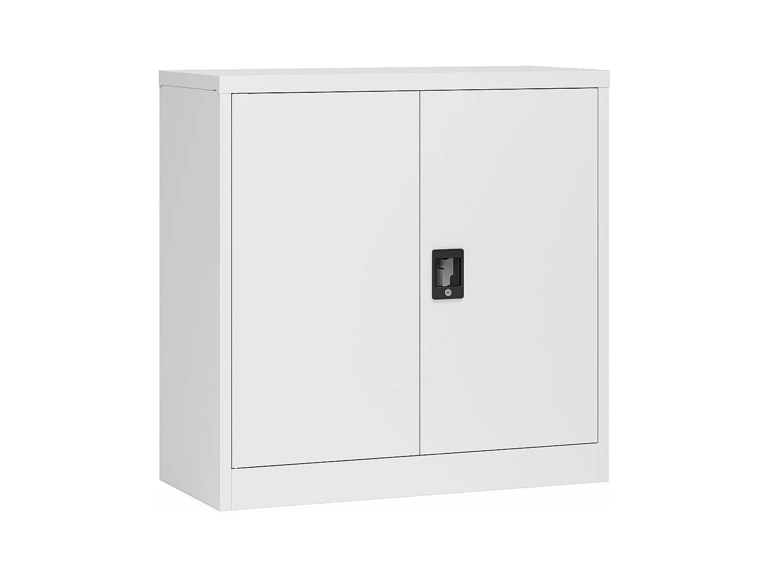 Armoire de bureau casier grise 90 x 40 x 90 cm 03_0006321