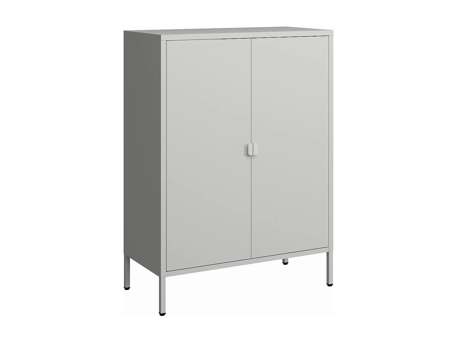 Armoire de bureau casier grise 80 x 40 x 110 cm 03_0006318