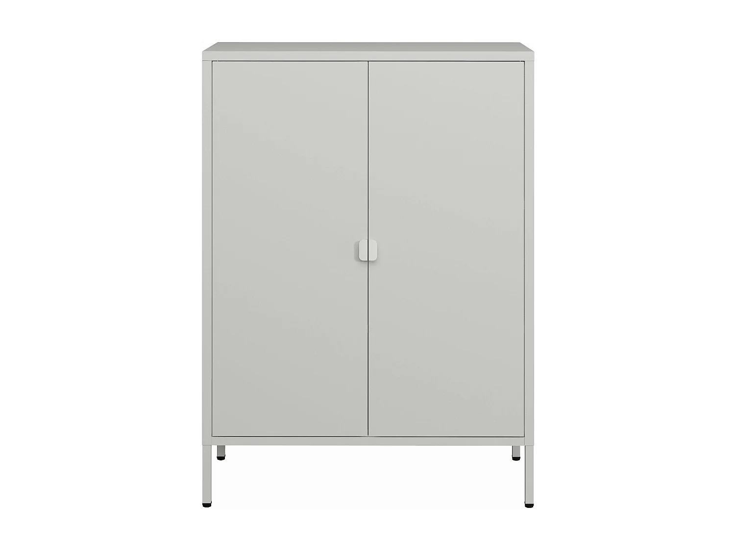 Armoire de bureau casier grise 80 x 40 x 110 cm 03_0006318