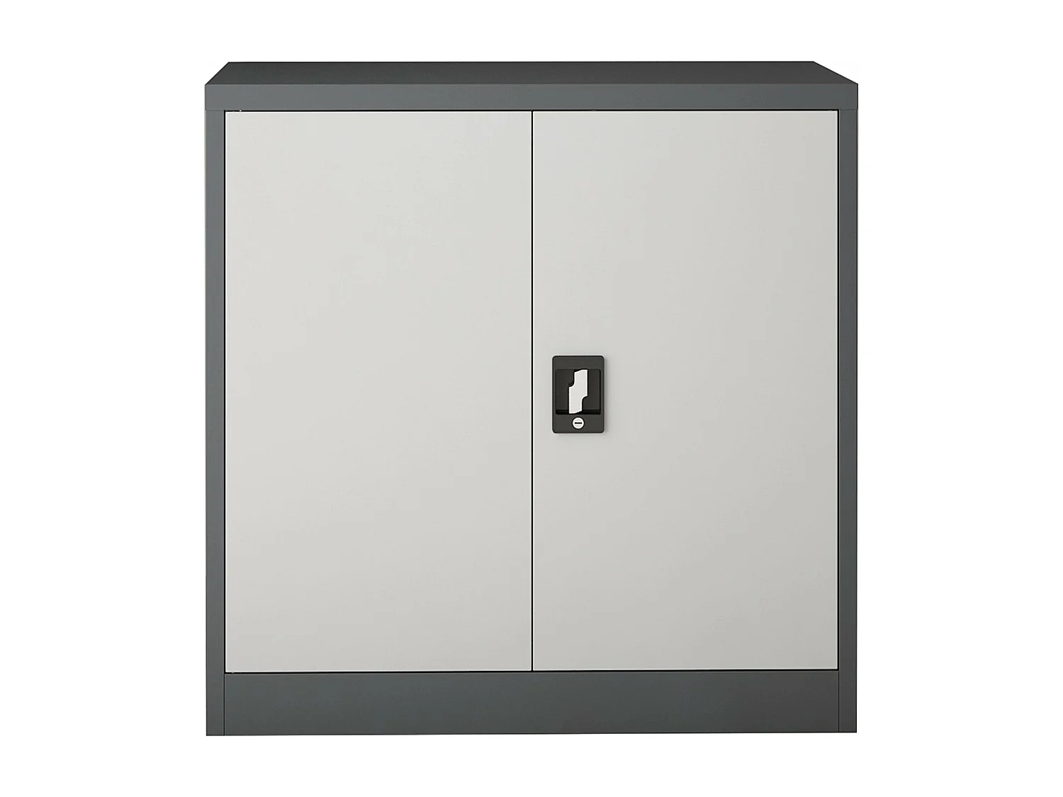 Armoire de bureau casier grise 90 x 40 x 90 cm 03_0006323