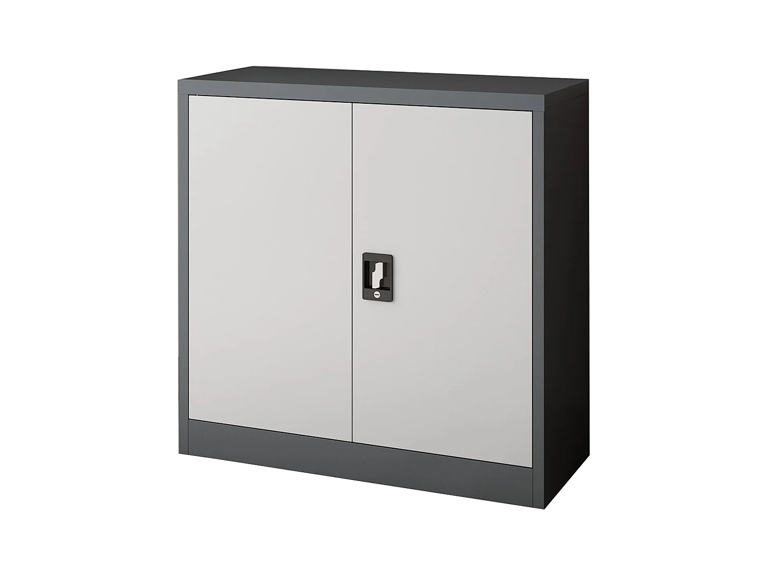 Armoire de bureau casier grise 90 x 40 x 90 cm 03_0006323