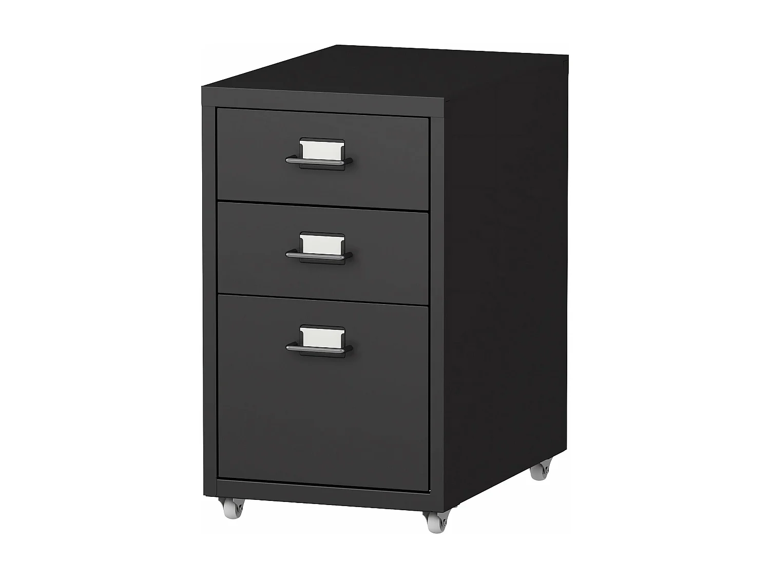 Caisson de bureau meuble noire 28 x 41 x 48 cm 03_0006333