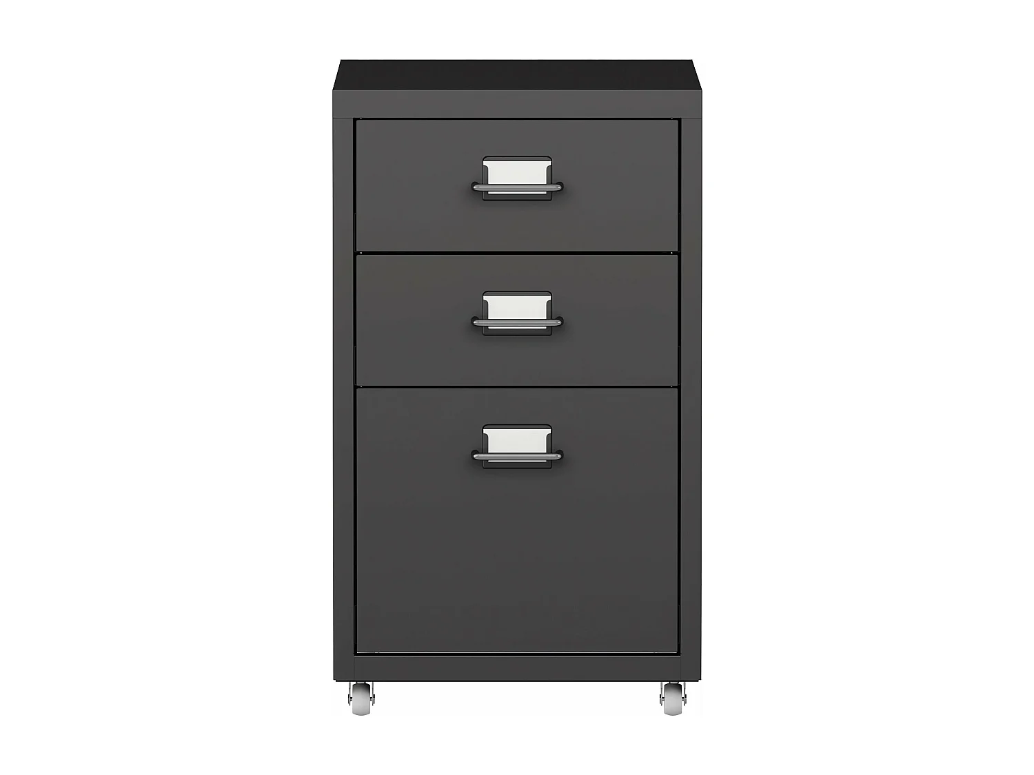 Caisson de bureau meuble noire 28 x 41 x 48 cm 03_0006333