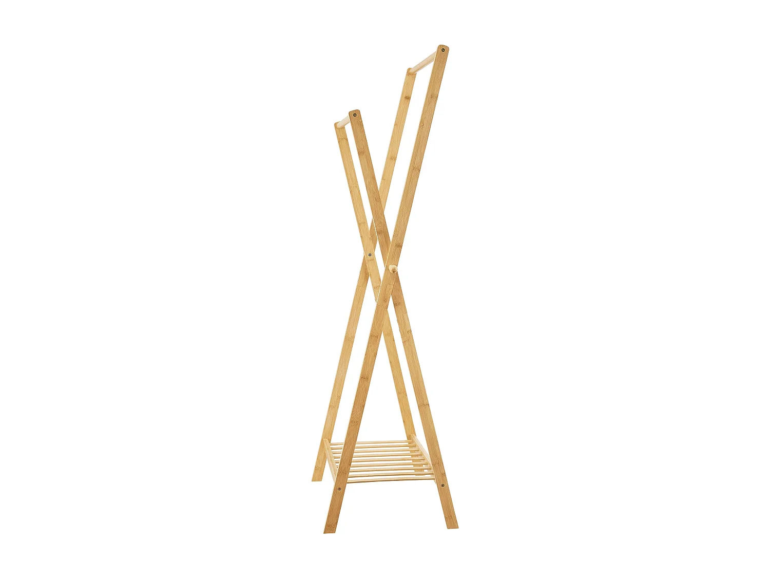 Perchero de bambú 150 x 60 x 42 cm 03_0008139