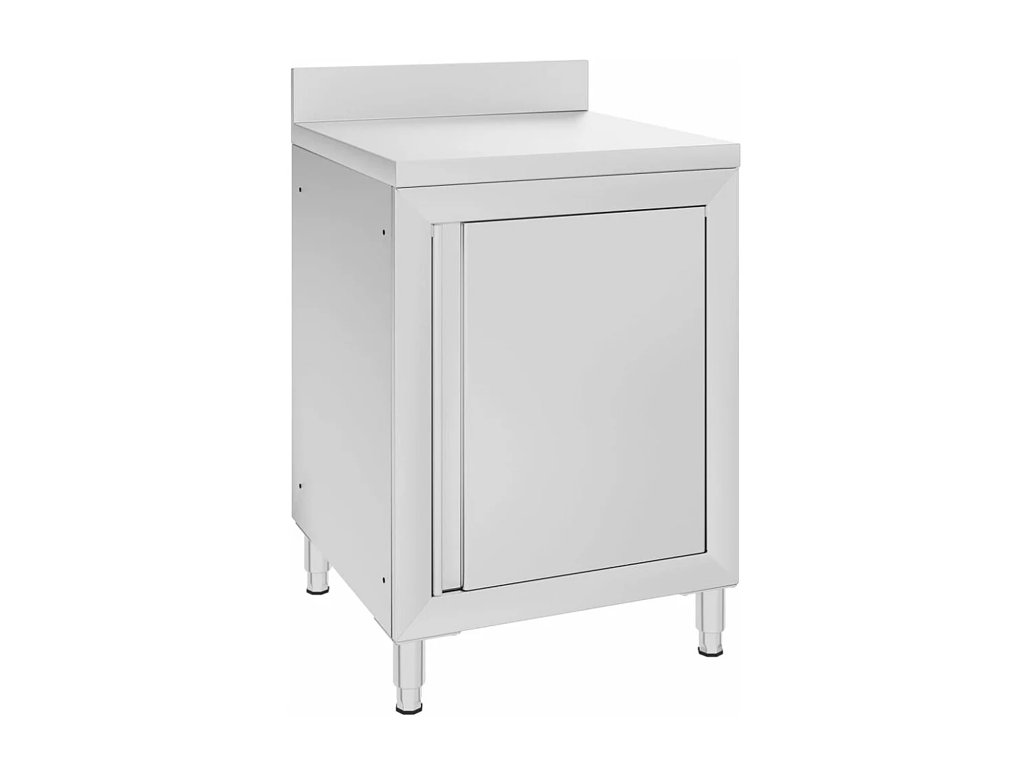 Lot de 2 armoires argenté 50 x 60 x 95 cm 02_0000005