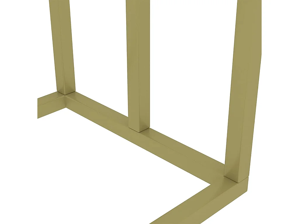 Porte-serviettes sur pied doré 48 x 24 x 79 cm 02_0005528