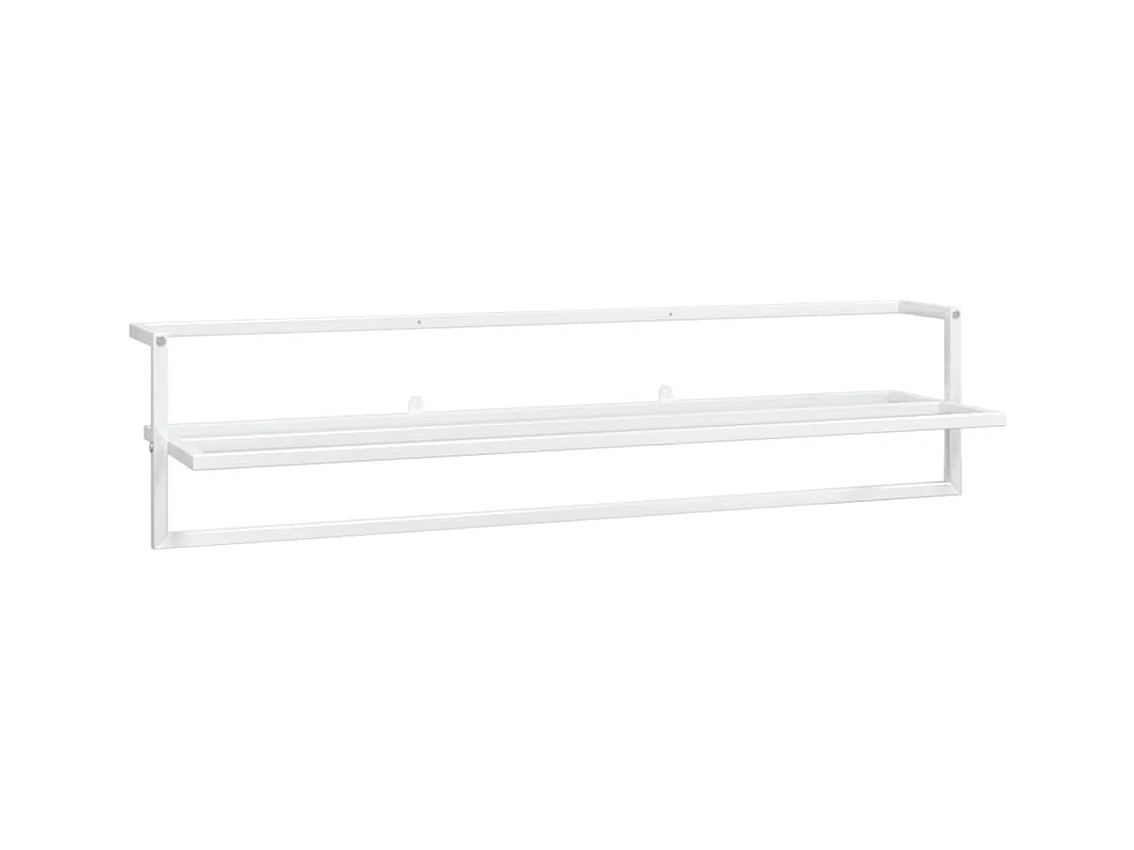 Porte-serviettes 95 x 25 blanche 95 x 25 x 22 cm 02_0005482