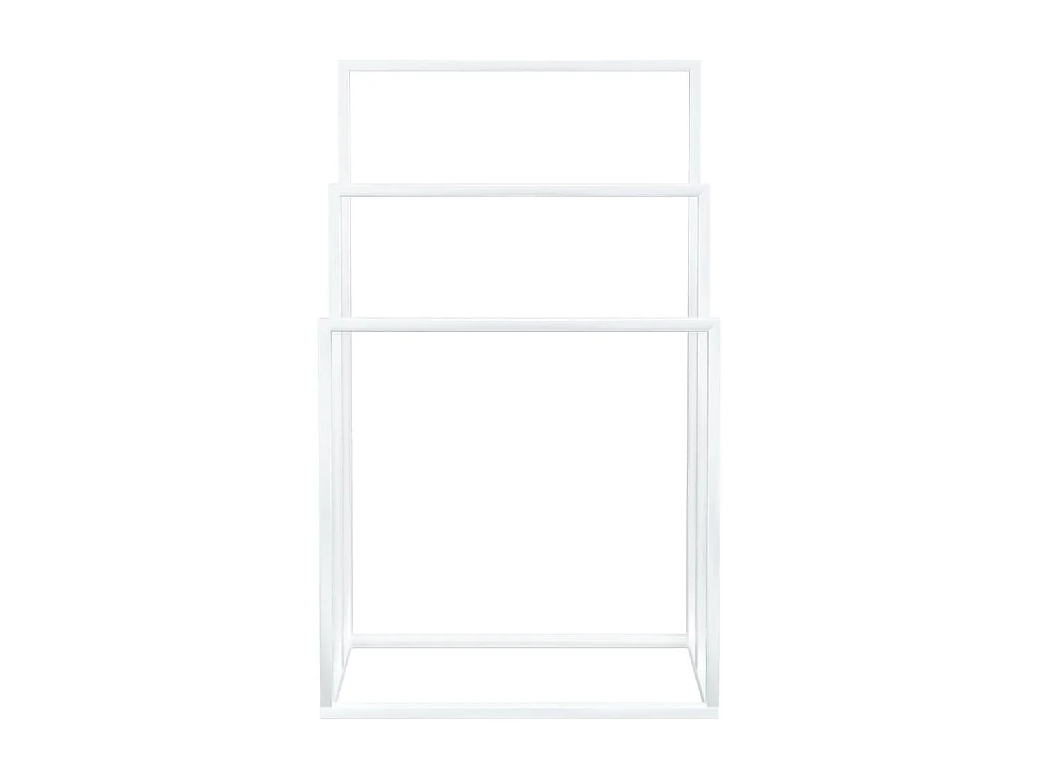 Toalheiro autônomo 48 x 24 x 79 cm ferro branco 02_0005490