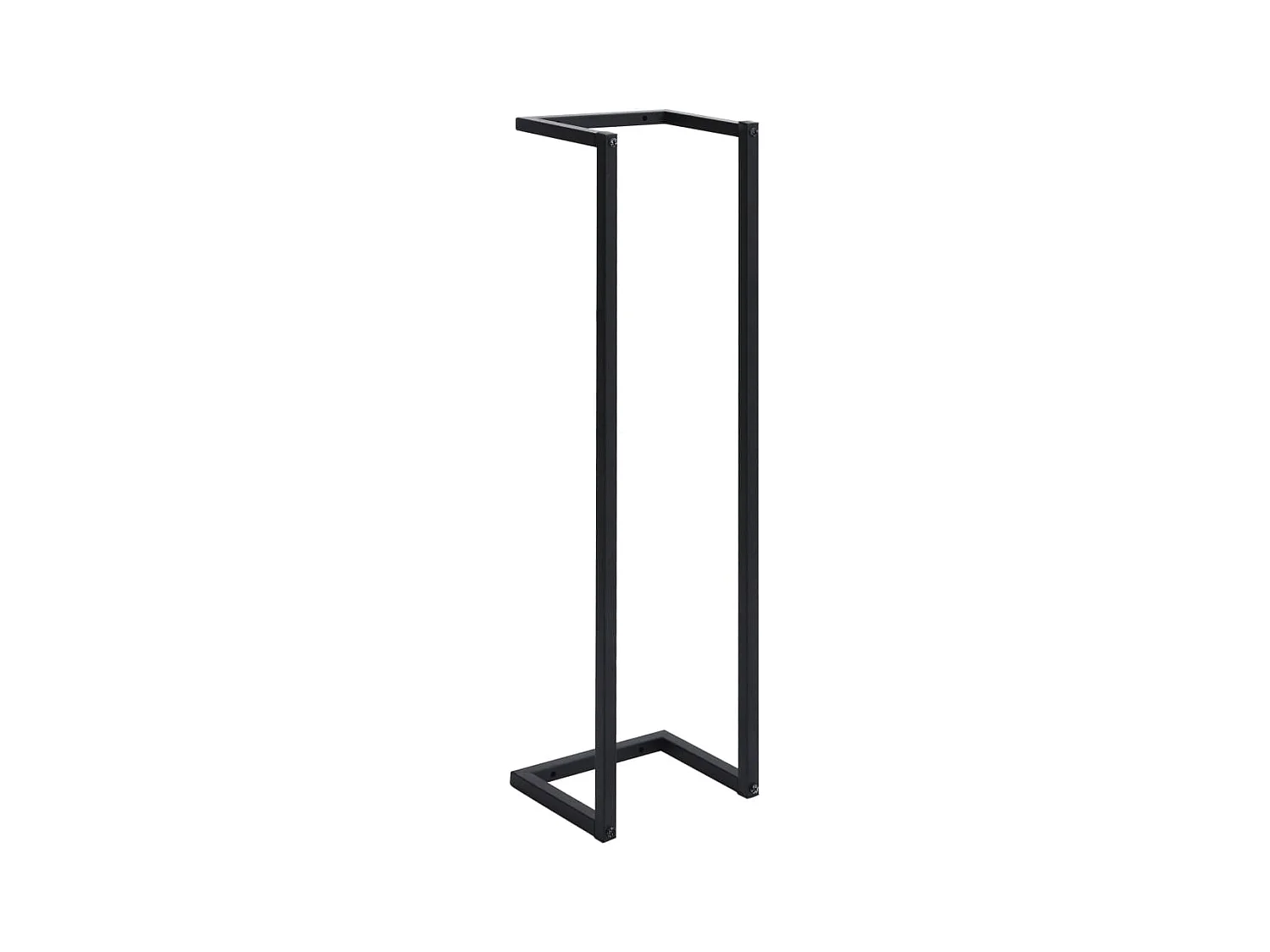 Porta asciugamani 25 x 20 x 95 cm ferro nero 02_0005506