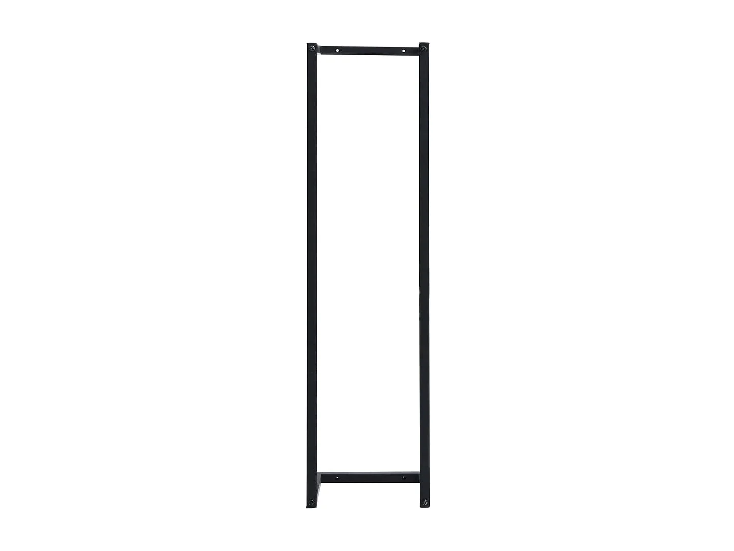 Porta asciugamani 25 x 20 x 95 cm ferro nero 02_0005506