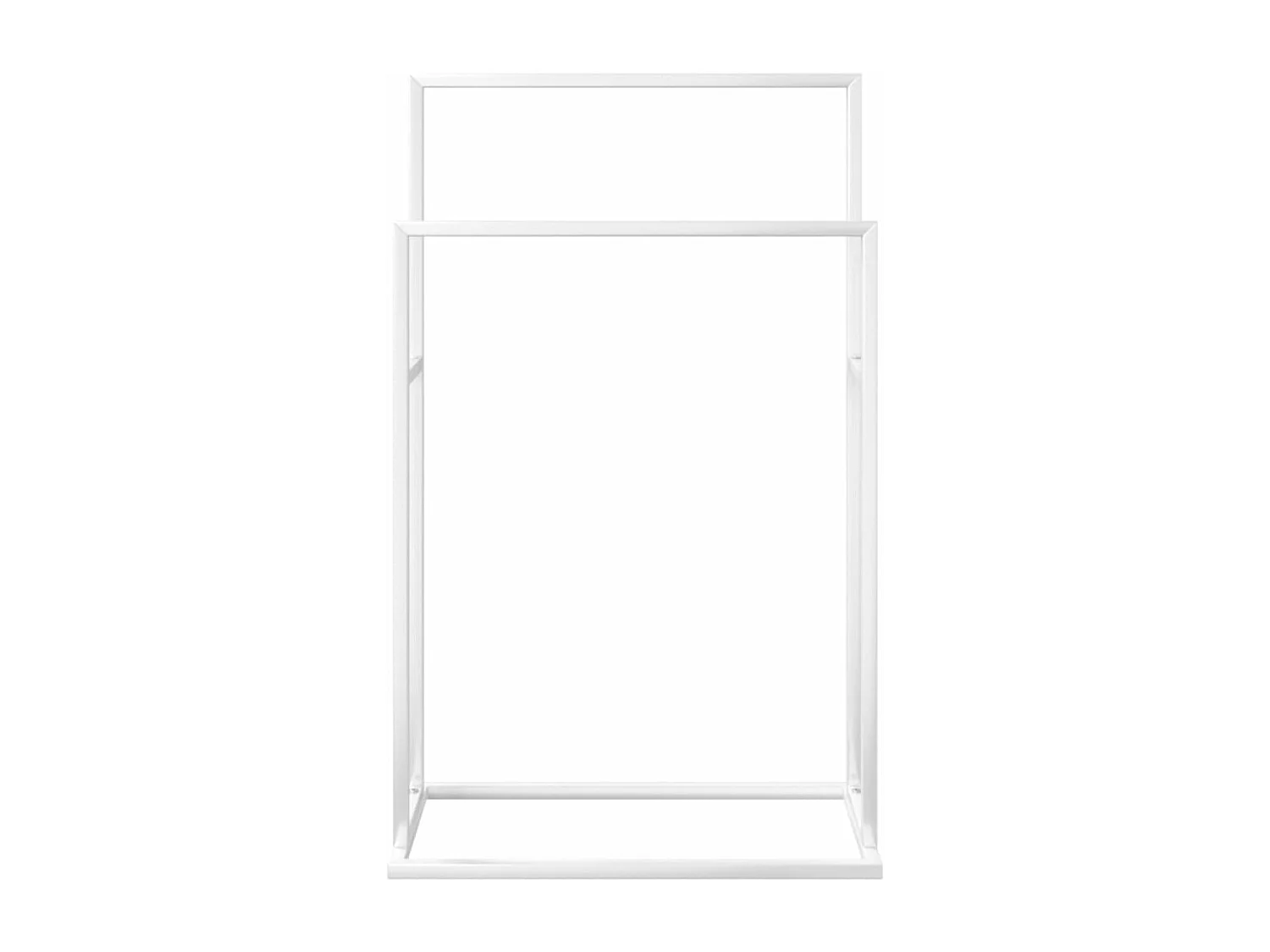 Porte-serviettes sur pied 48 blanche 48 x 24 x 78.5 cm 02_0005457