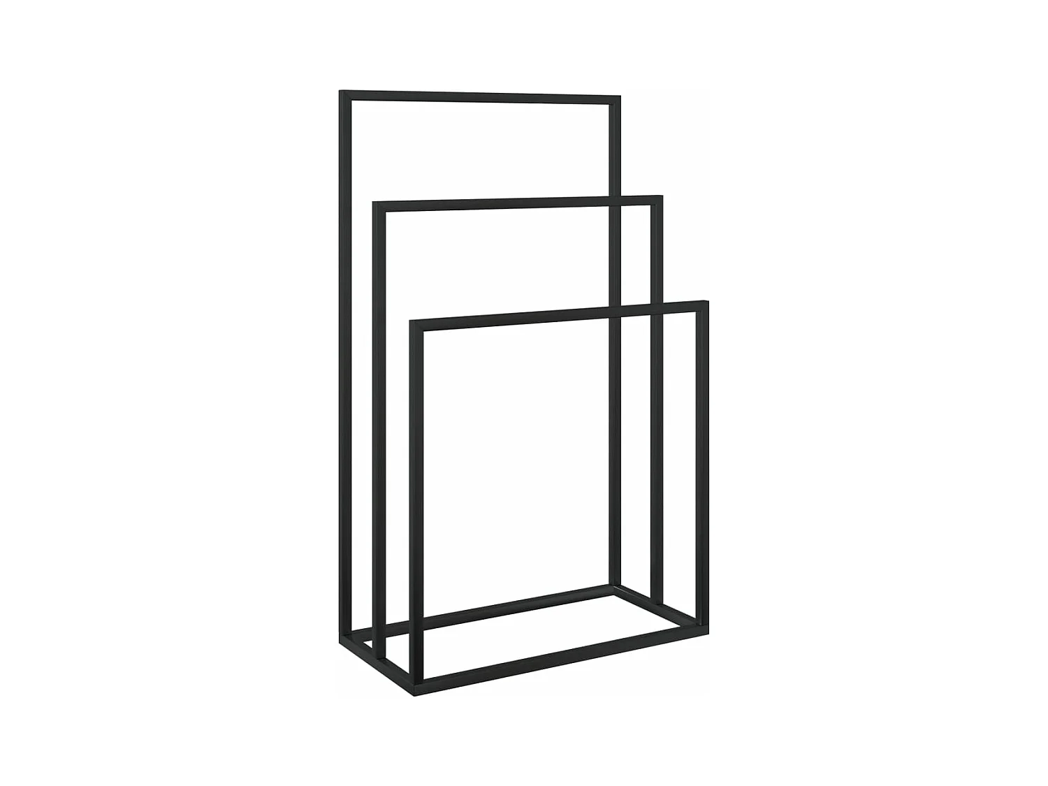 Toallero independiente 48 x 24 x 79 cm hierro negro 02_0005532